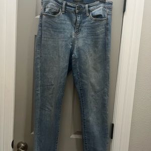 Judy Blue Women Slim Fit Jean Size 7/28 in blue casual denim